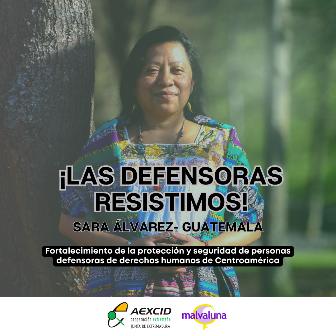 “No decidimos ser activistas, la propia historia te lleva a organizarte”, Sara Álvarez, defensora guatemalteca en España