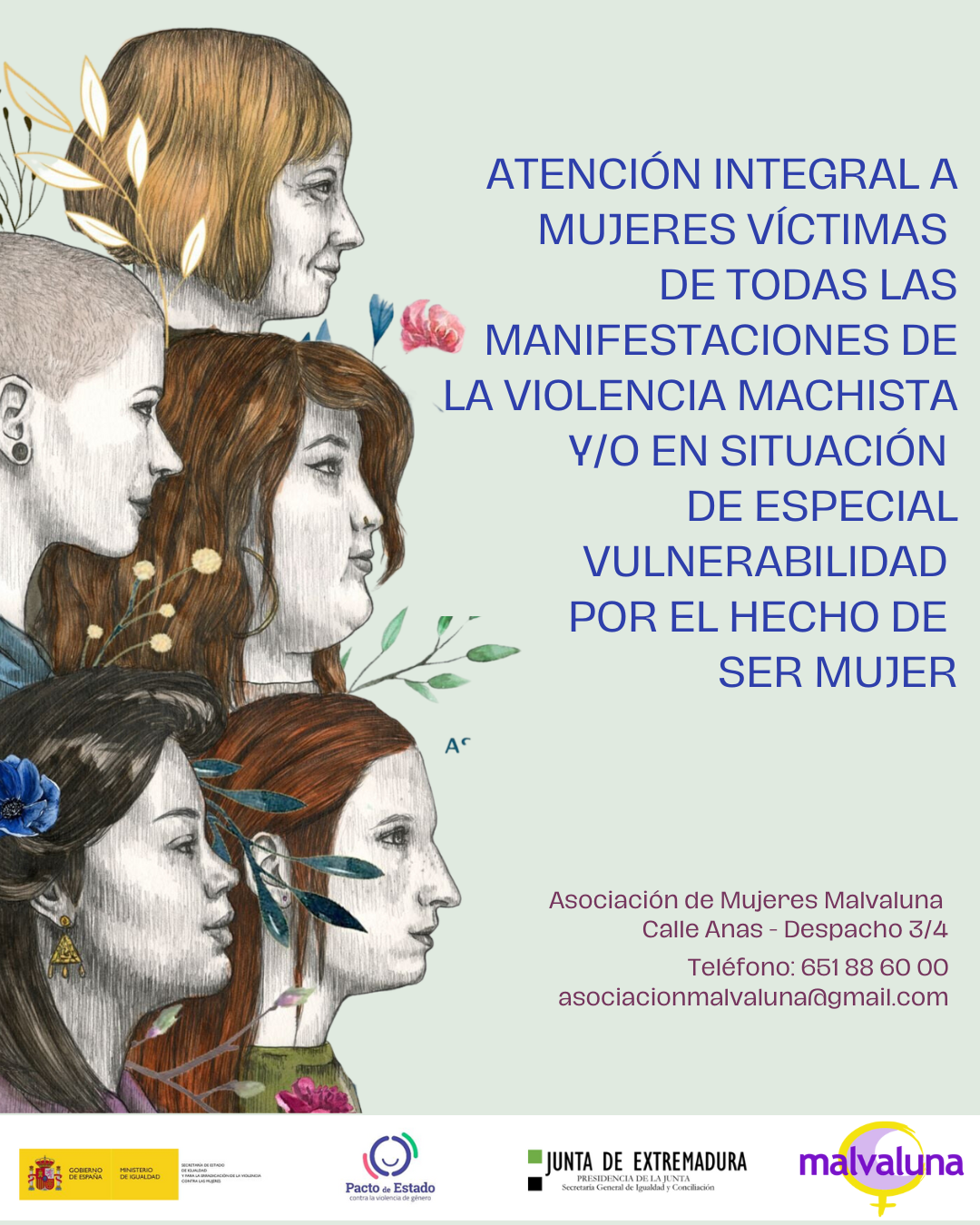 Proyecto Atención integral a mujeres víctimas de todas las manifestaciones de las violencias machistas y/o en situación de especial vulnerabilidad por el hecho de ser mujeres.