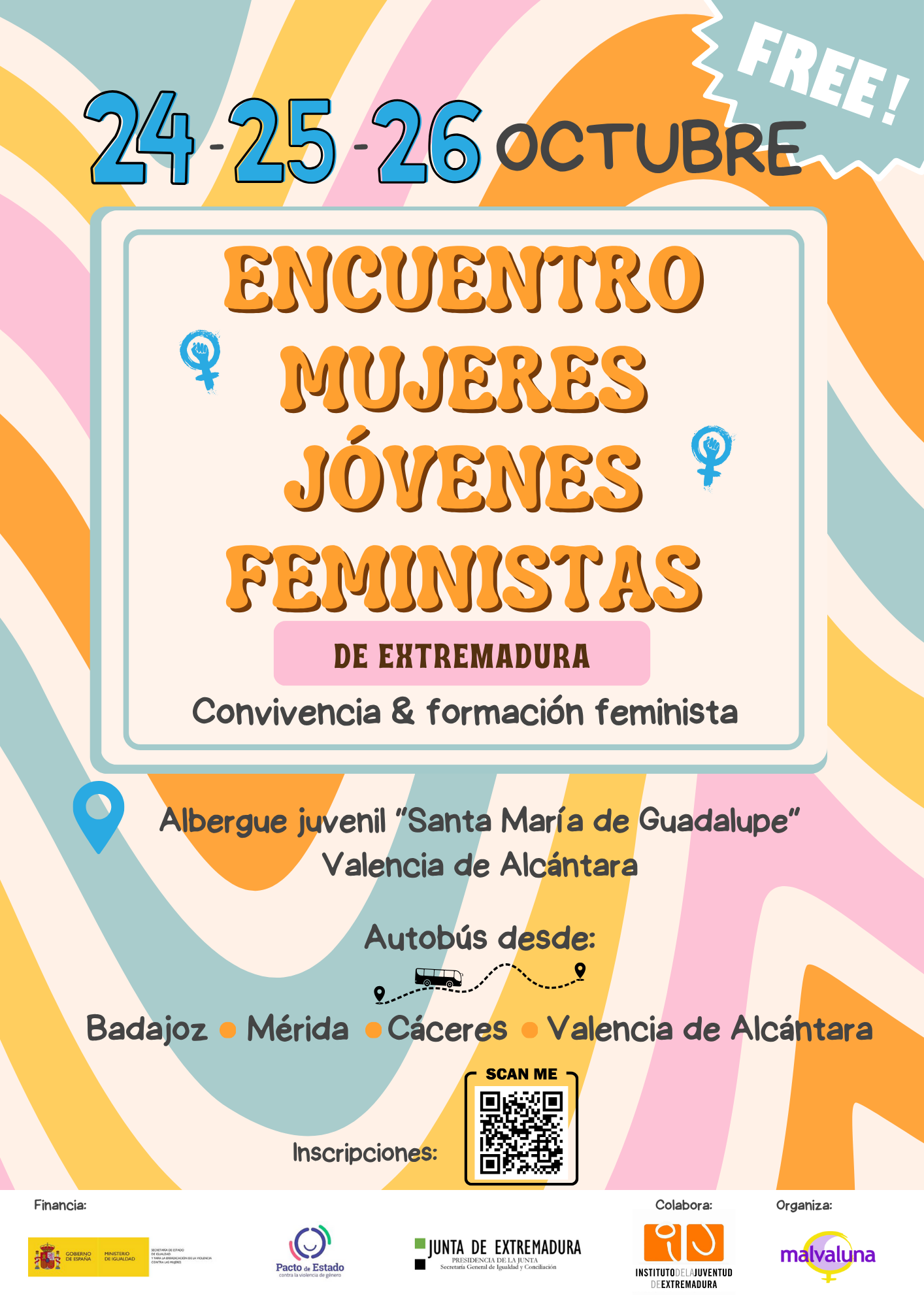 🟣 VUELVE EL ENCUENTRO DE MUJERES JÓVENES FEMINISTAS🟣
