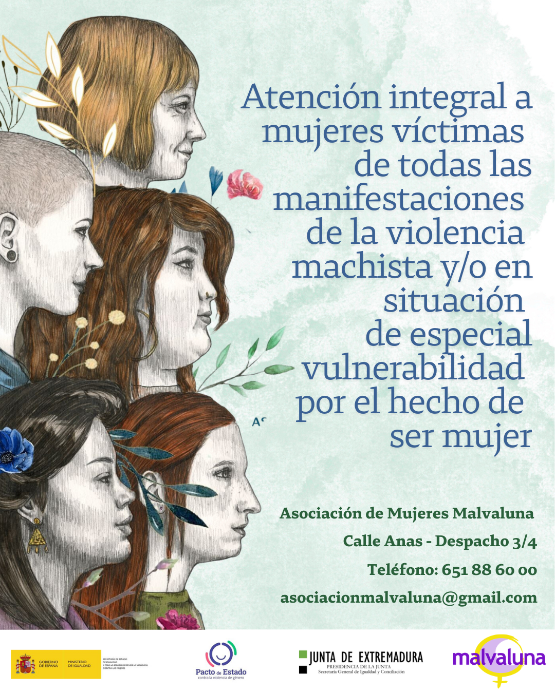 Atención a mujeres víctimas de todas las manifestaciones de la violencia machista y/o en situación de vulnerabilidad