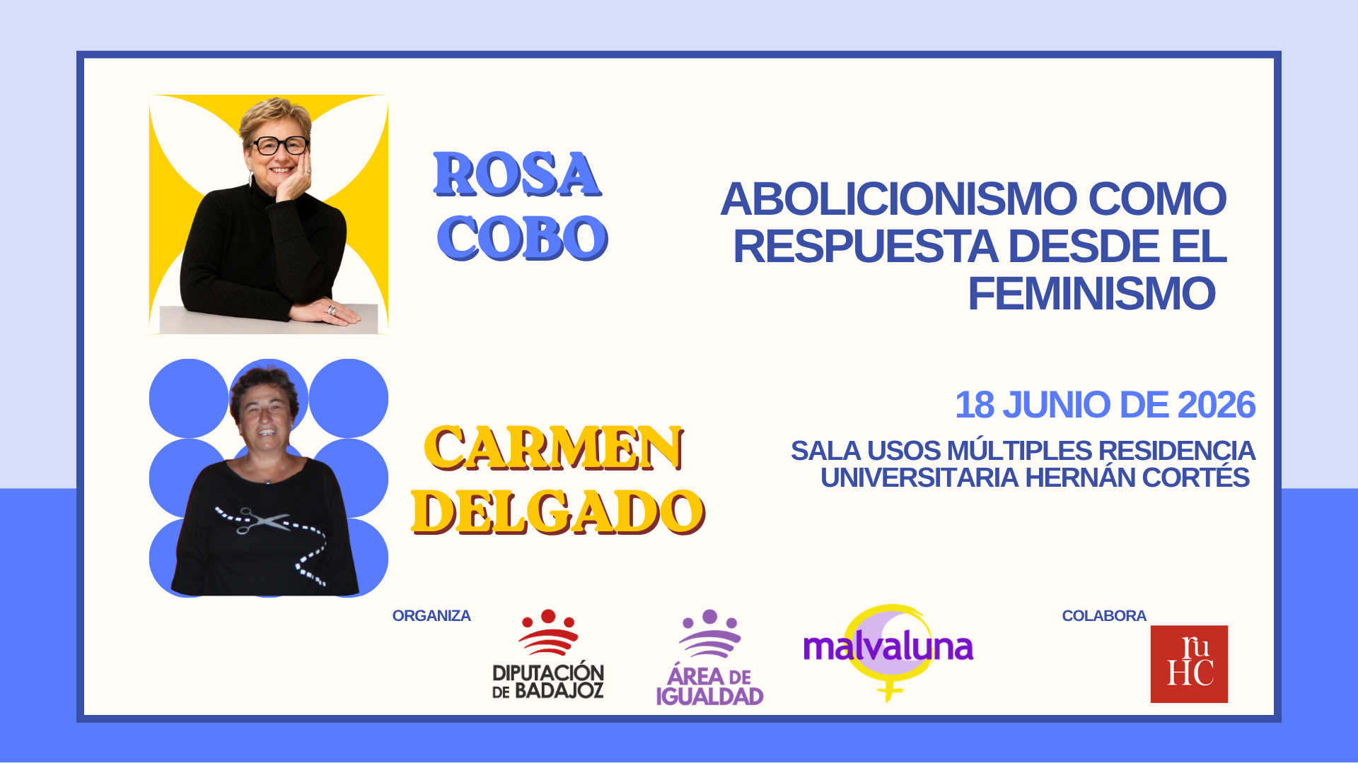 Jornada Abolicionismo como respuesta desde el feminismo